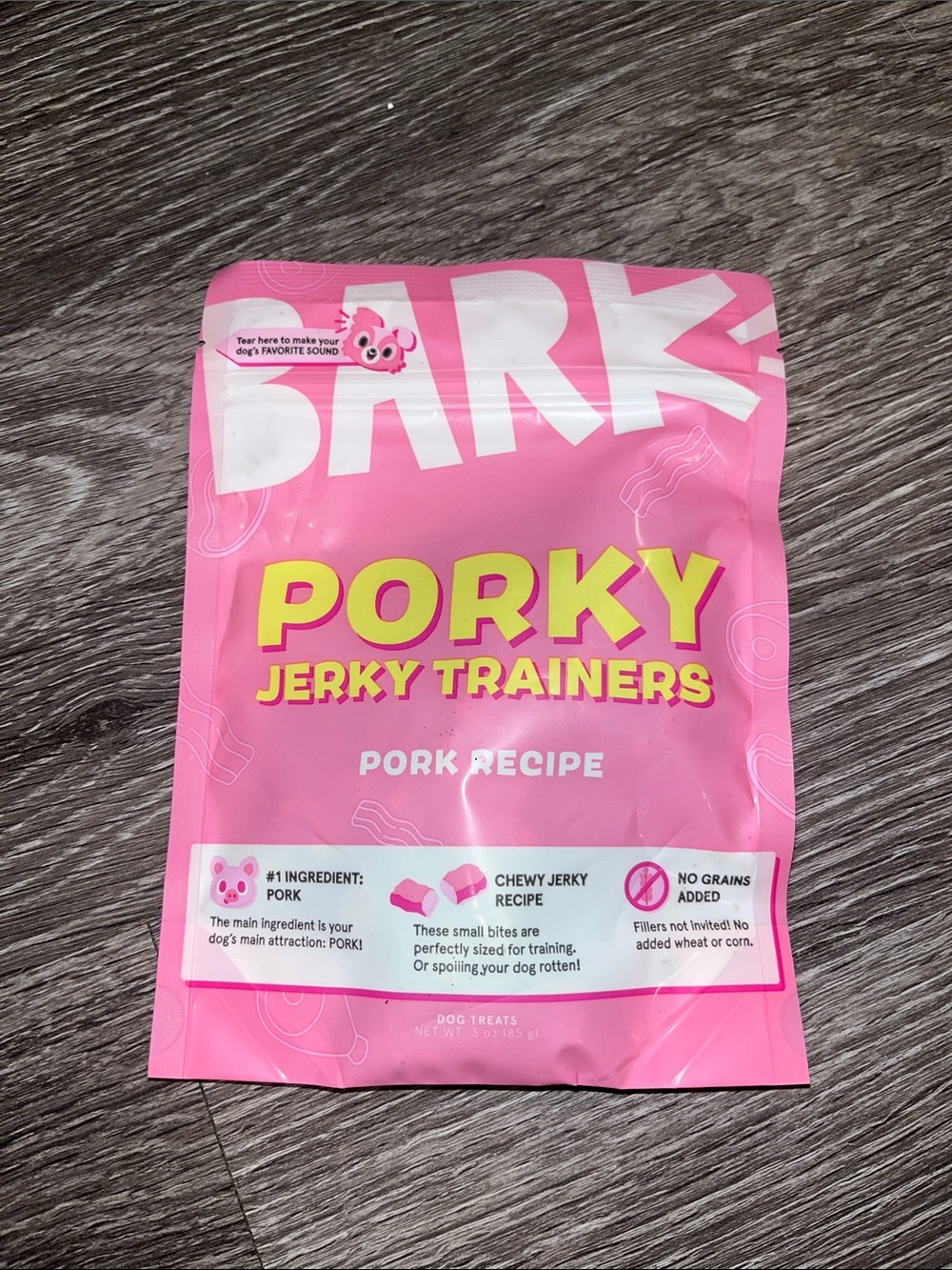 Bark Box Porky Jerky Trainers